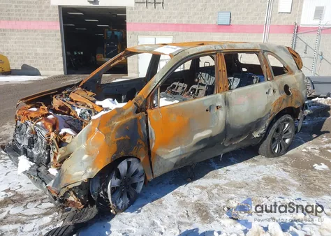 2010 Acura Mdx Advance Package из США, поврежденный, VIN 2HNYD2H52AH520940